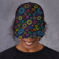 Colorful Seven Chakras Pattern Print Baseball Cap