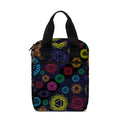 Colorful Seven Chakras Pattern Print Bible Tote Bag
