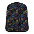 Colorful Seven Chakras Pattern Print Casual Backpack