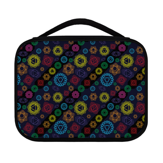 Colorful Seven Chakras Pattern Print Classic Bible Case