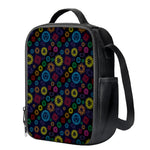 Colorful Seven Chakras Pattern Print Crossbody Lunch Bag