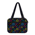 Colorful Seven Chakras Pattern Print Double Strap Bible Bag