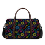 Colorful Seven Chakras Pattern Print Duffle Bag