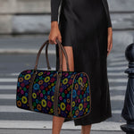 Colorful Seven Chakras Pattern Print Duffle Bag