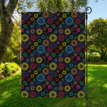 Colorful Seven Chakras Pattern Print Garden Flag