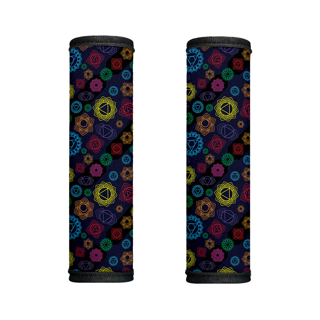 Colorful Seven Chakras Pattern Print Handle Covers