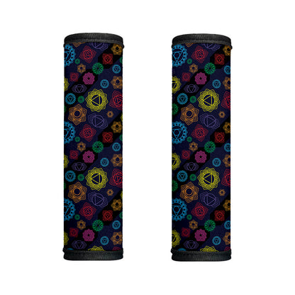 Colorful Seven Chakras Pattern Print Handle Covers
