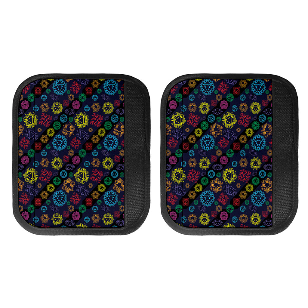 Colorful Seven Chakras Pattern Print Handle Covers