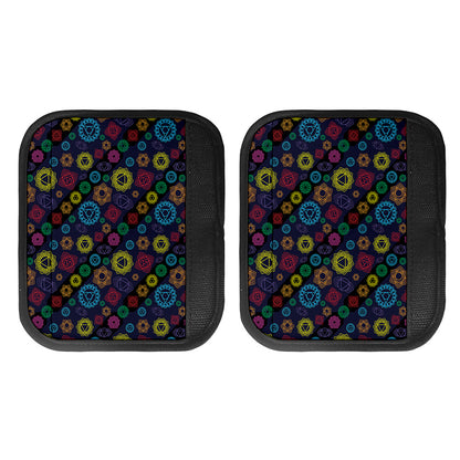 Colorful Seven Chakras Pattern Print Handle Covers