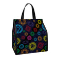 Colorful Seven Chakras Pattern Print Insulated Lunch Tote