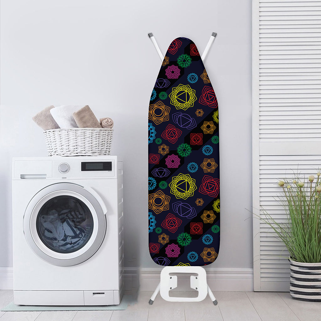 Colorful Seven Chakras Pattern Print Ironing Board Cover