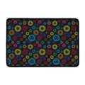 Colorful Seven Chakras Pattern Print Kitchen Mat