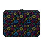 Colorful Seven Chakras Pattern Print Laptop Sleeve