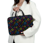 Colorful Seven Chakras Pattern Print Laptop Sleeve With Handle