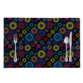 Colorful Seven Chakras Pattern Print Placemat