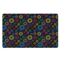 Colorful Seven Chakras Pattern Print Polyester Doormat