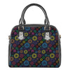 Colorful Seven Chakras Pattern Print Shoulder Handbag