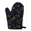 Colorful Seven Chakras Pattern Print Single Oven Mitt