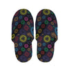 Colorful Seven Chakras Pattern Print Slippers