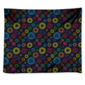 Colorful Seven Chakras Pattern Print Tapestry