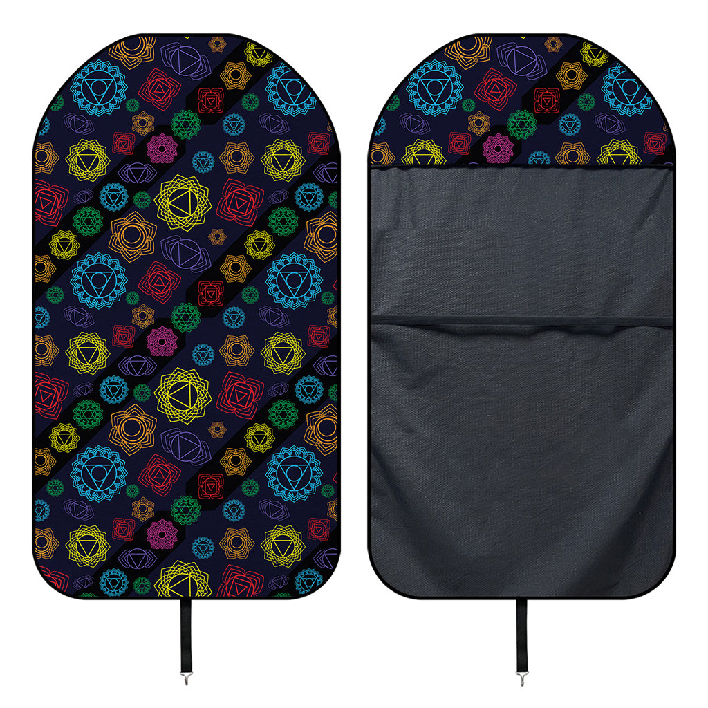 Colorful Seven Chakras Pattern Print Waterproof Car Seat Cover