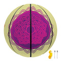 Colorful Seven Chakras Print Basketball