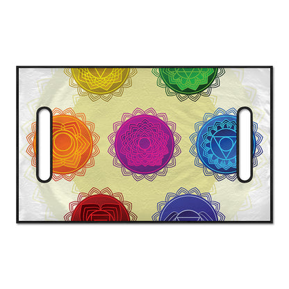 Colorful Seven Chakras Print Golf Cart Seat Cover