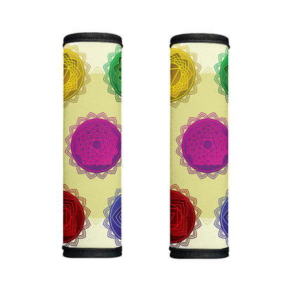 Colorful Seven Chakras Print Handle Covers