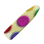 Colorful Seven Chakras Print Ironing Board Cover