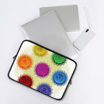 Colorful Seven Chakras Print Laptop Sleeve