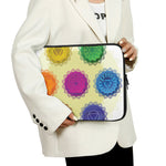 Colorful Seven Chakras Print Laptop Sleeve