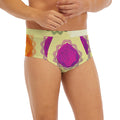Colorful Seven Chakras Print Men's Briefs