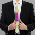 Colorful Seven Chakras Print Necktie