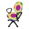 Colorful Seven Chakras Print Office Chair Cover