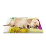 Colorful Seven Chakras Print Pet Cooling Mat Cover