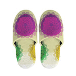 Colorful Seven Chakras Print Slippers