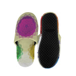 Colorful Seven Chakras Print Slippers