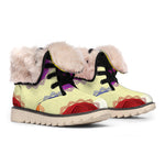 Colorful Seven Chakras Print Winter Boots