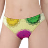 Colorful Seven Chakras Print Women's Panties