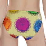 Colorful Seven Chakras Print Women's Panties