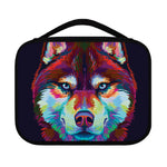 Colorful Siberian Husky Print Classic Bible Case