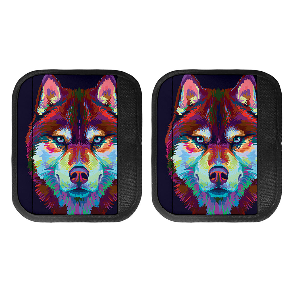 Colorful Siberian Husky Print Handle Covers