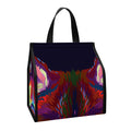 Colorful Siberian Husky Print Insulated Lunch Tote
