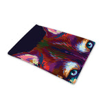 Colorful Siberian Husky Print Pet Cooling Mat Cover