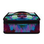 Colorful Siberian Husky Print Small Lunch Bag