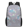 Colorful Soap Bubble Print 17 Inch Backpack