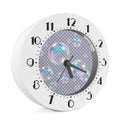 Colorful Soap Bubble Print Alarm Clock