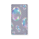 Colorful Soap Bubble Print Baby Crib Sheet