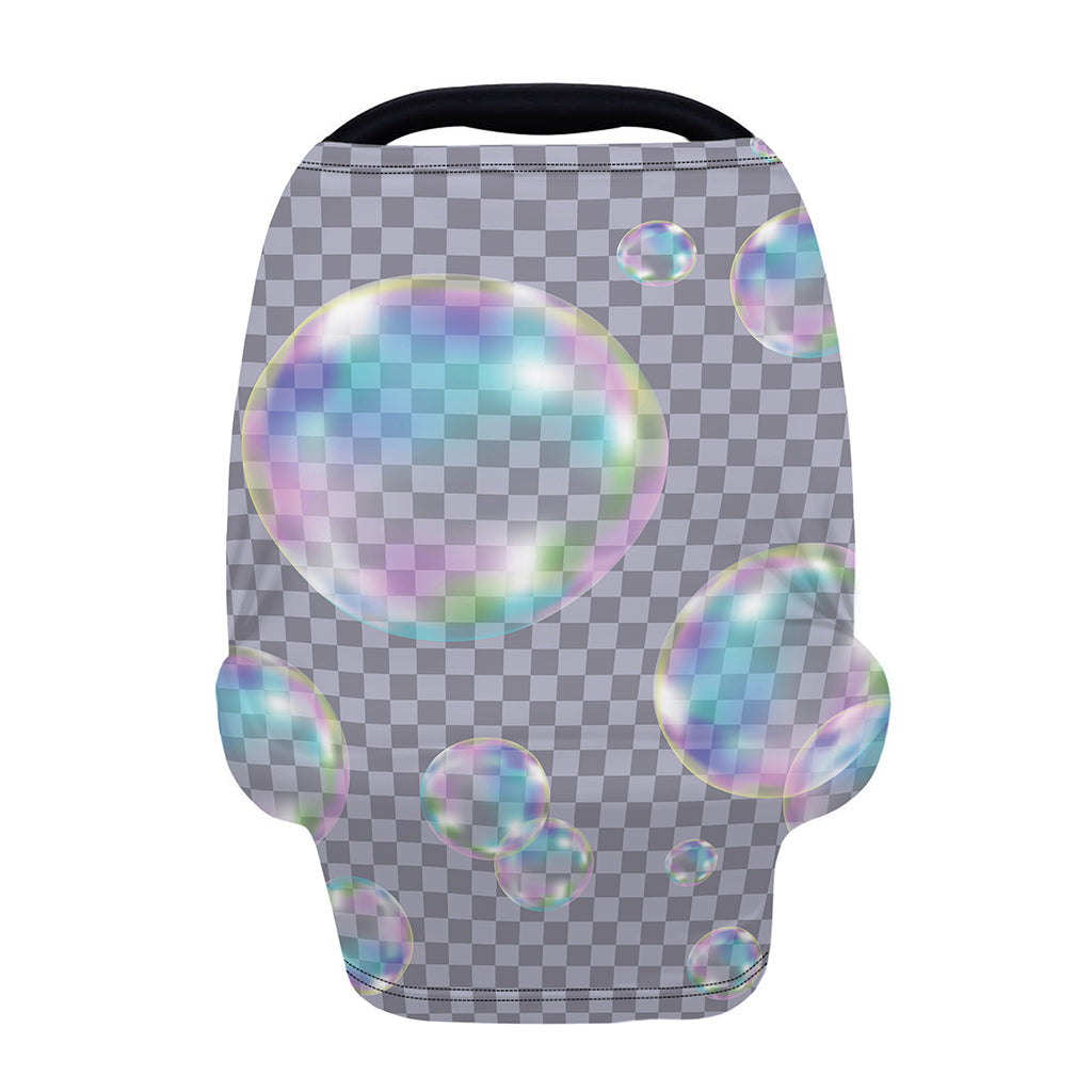 Colorful Soap Bubble Print Baby Seat Cover