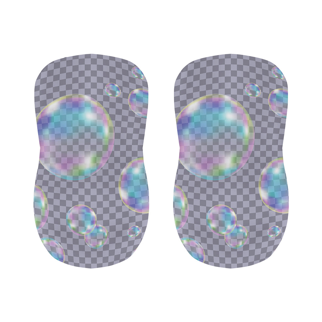Colorful Soap Bubble Print Bar Stool Covers